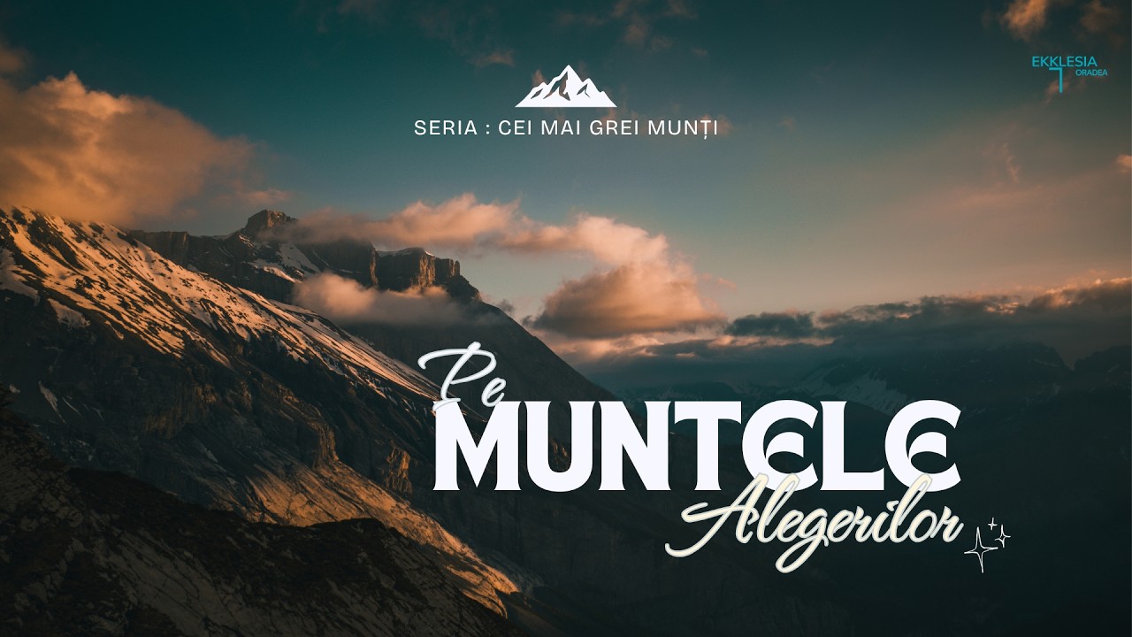 Imagine din predica „Pe muntele alegerilor”