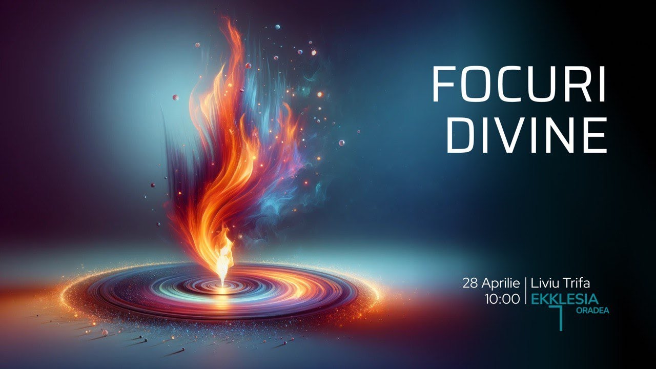 Imagine din predica „Focuri Divine”