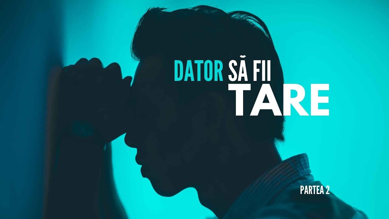 Imagine din predica „Dator să fii tare 2”