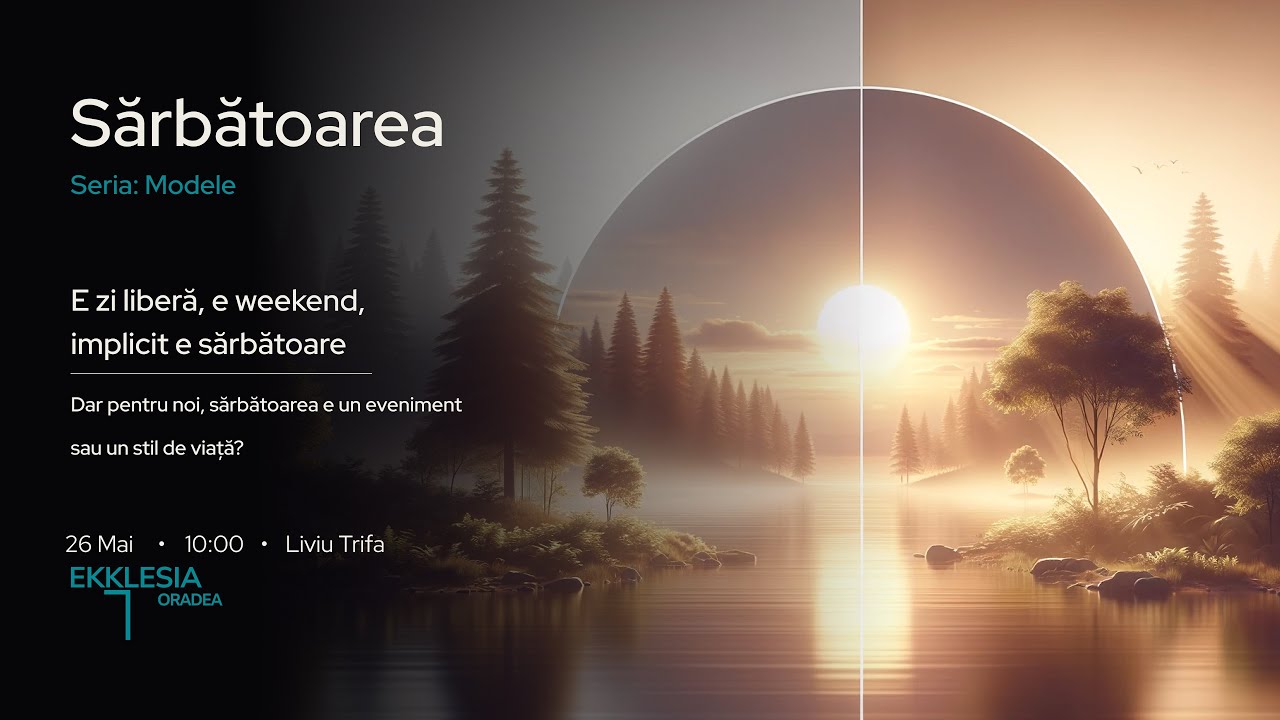 Imagine din predica „Sarbatoarea”