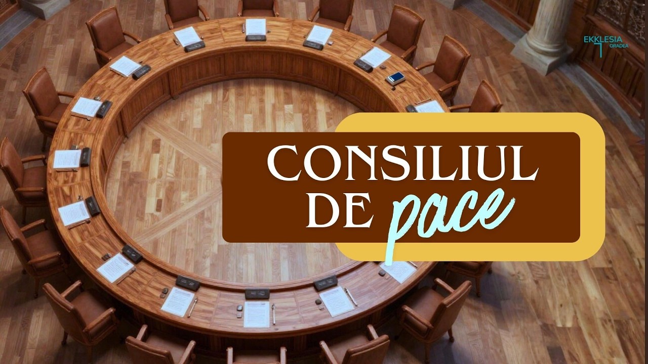 Imagine din predica „Consiliul de pace”
