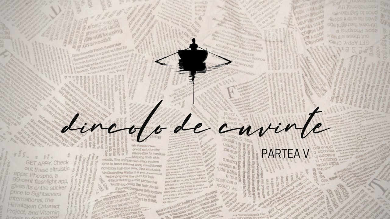 Imagine din predica „Dincolo de cuvinte — Partea 5”