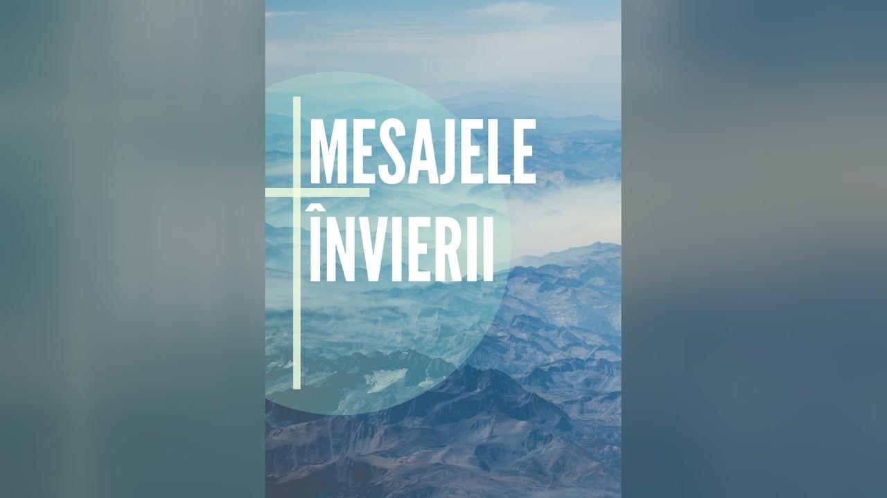 Imagine din predica „Mesajele învierii”