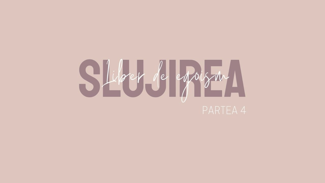 Imagine din predica „Slujirea-Liber de egoism-Partea 4”