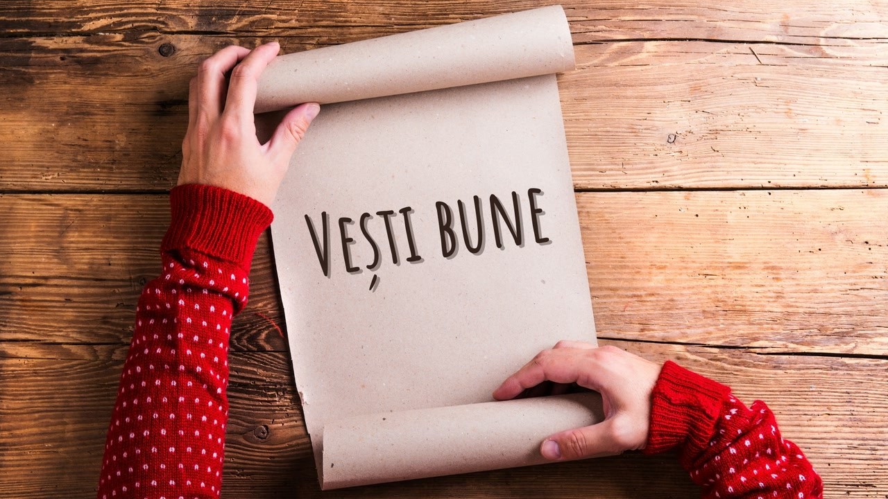 Imagine din predica „Vești bune”
