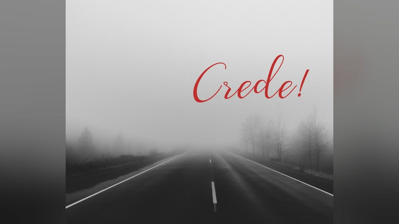 Imagine din predica „Crede!”