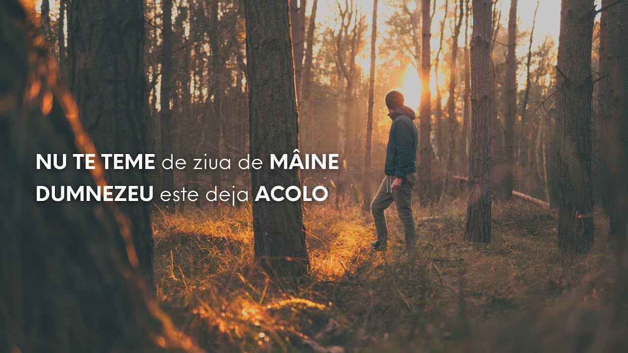 Imagine din predica „40 de zile in pustie cu Isus”