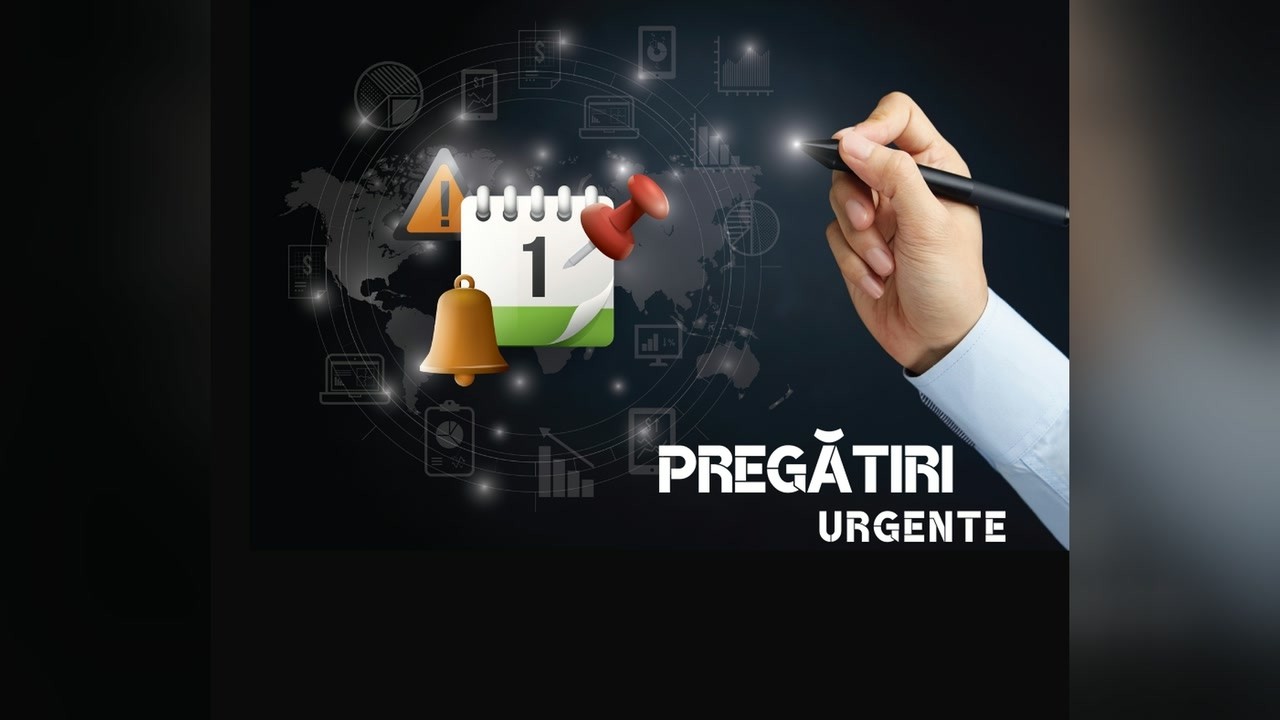 Imagine din predica „Pregătiri urgente”