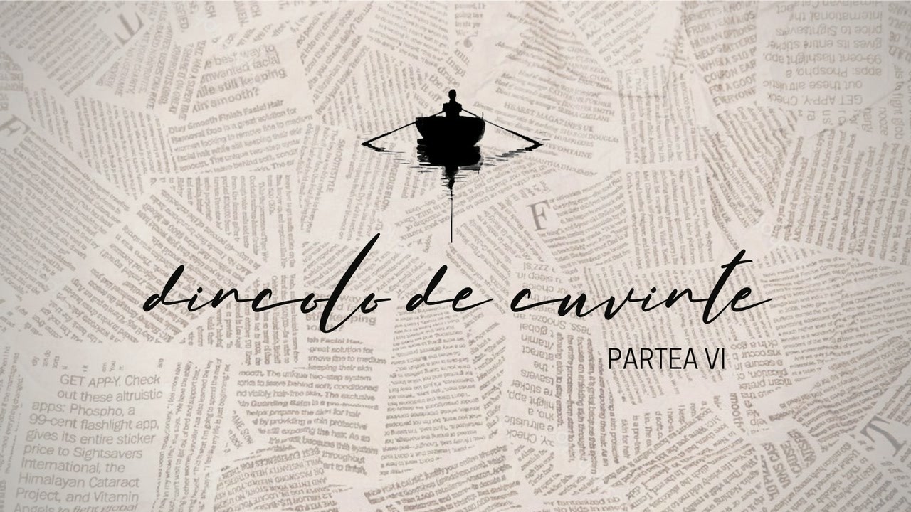 Imagine din predica „Dincolo de cuvinte — Partea 6”