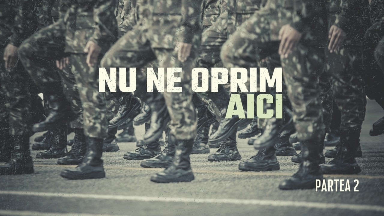 Imagine din predica „Nu ne oprim aici — Partea 2”