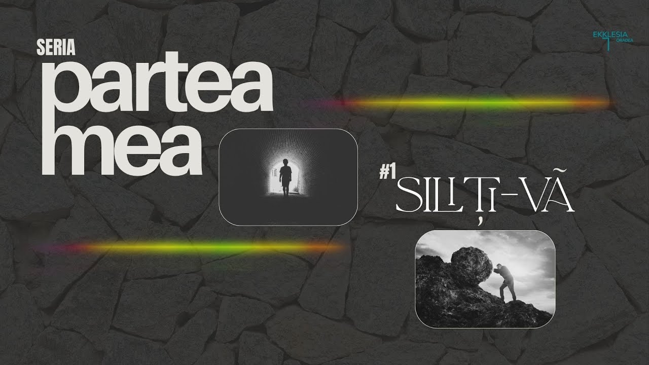 Imagine din predica „Siliți-vă”