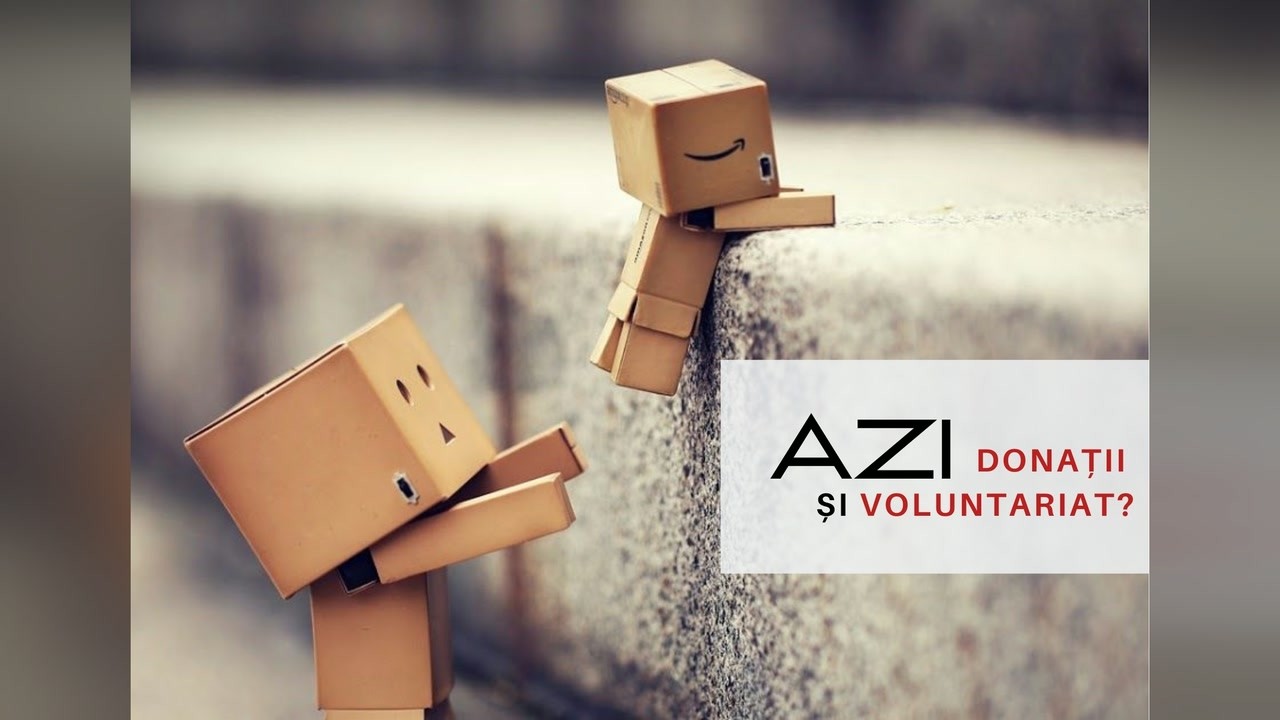 Imagine din predica „AZI donații și voluntariat”