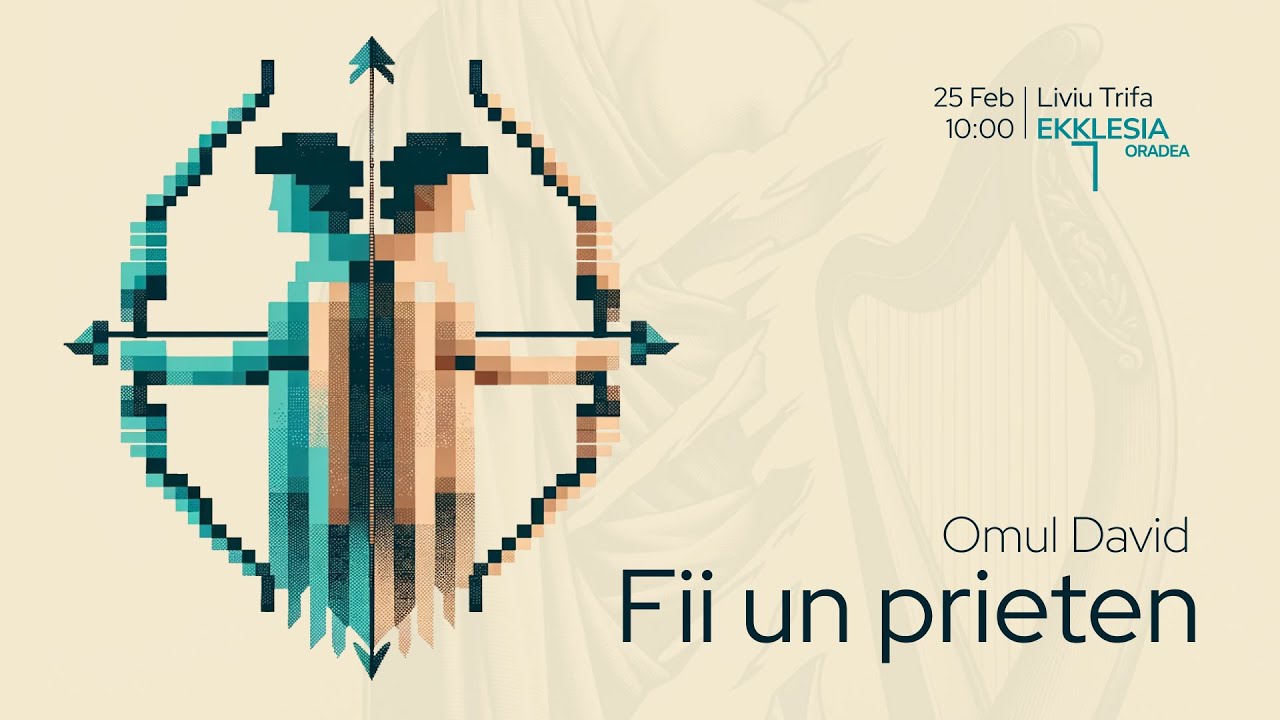 Imagine din predica „Omul David — Fii un prieten”