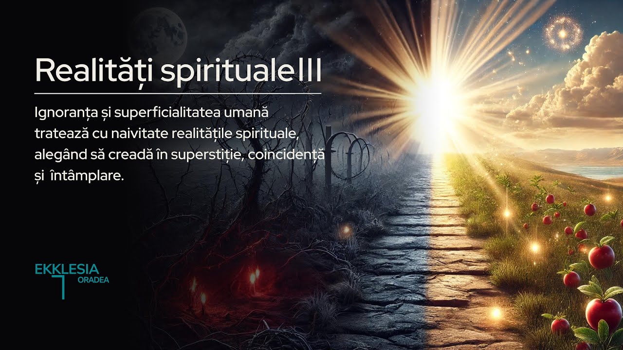 Imagine din predica „Realitati spirituale III”