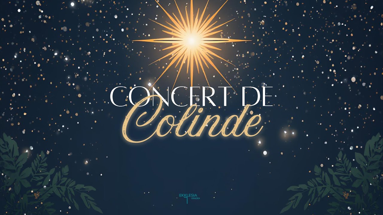 Imagine din predica „Concert de colinde”