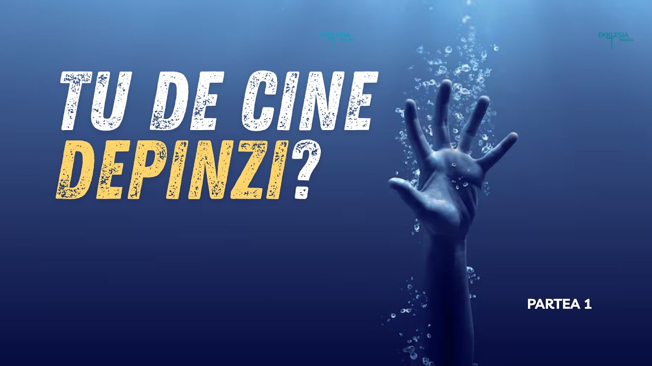 Imagine din predica „Tu de cine depinzi?”