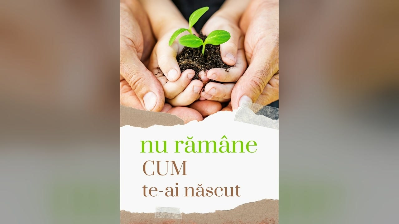 Imagine din predica „Nu rămâne CUM te-ai născut”