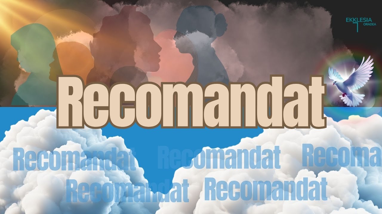 Imagine din predica „Recomandat”
