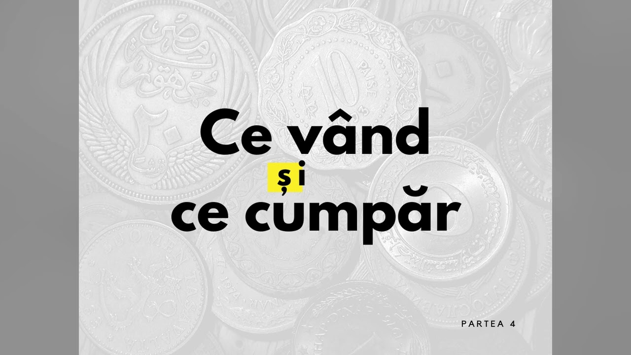 Imagine din predica „Ce vând și ce cumpăr — partea 4”