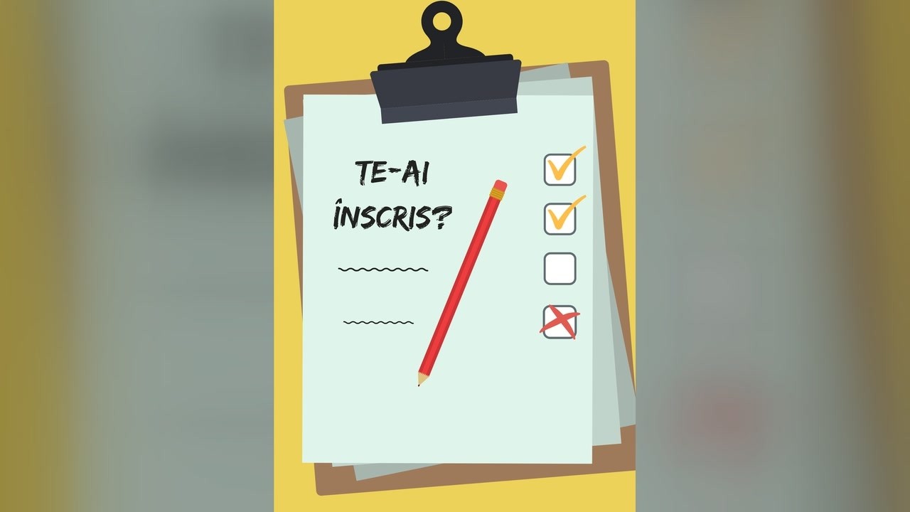 Imagine din predica „Te-ai înscris?”