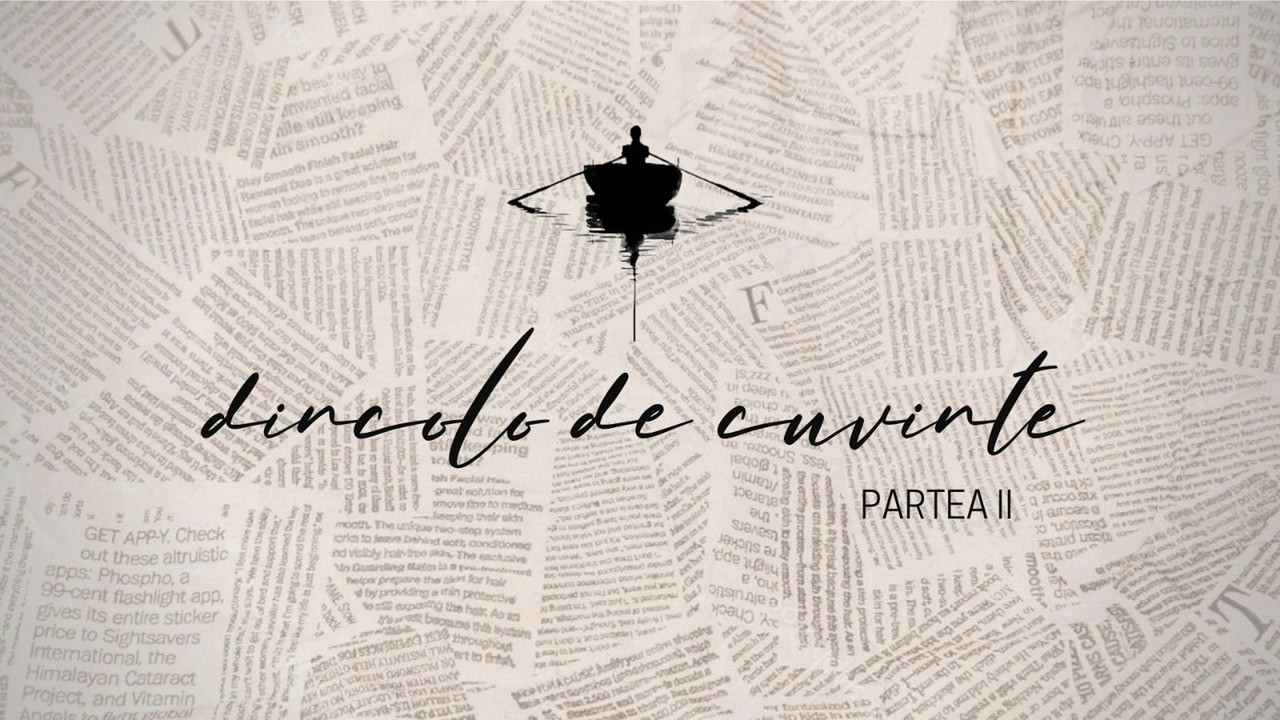 Imagine din predica „Dincolo de cuvinte — Partea 2”