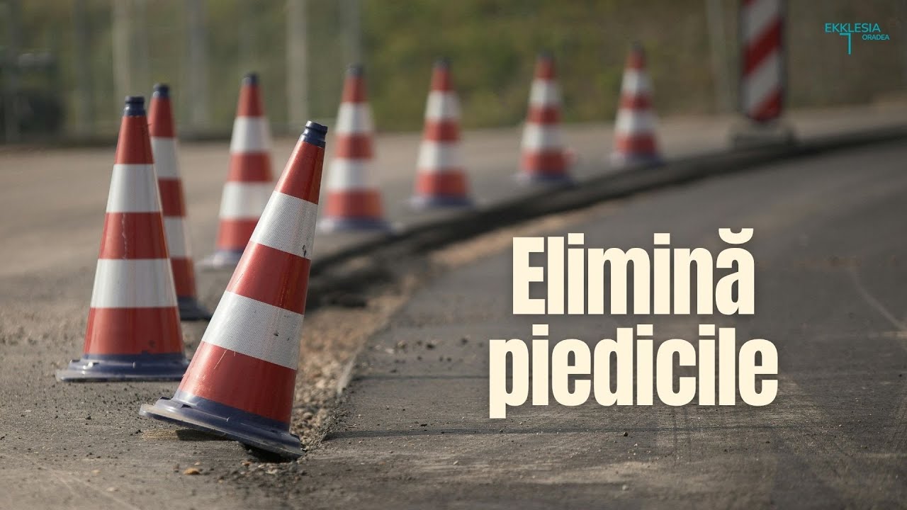 Imagine din predica „Elimină piedicile”